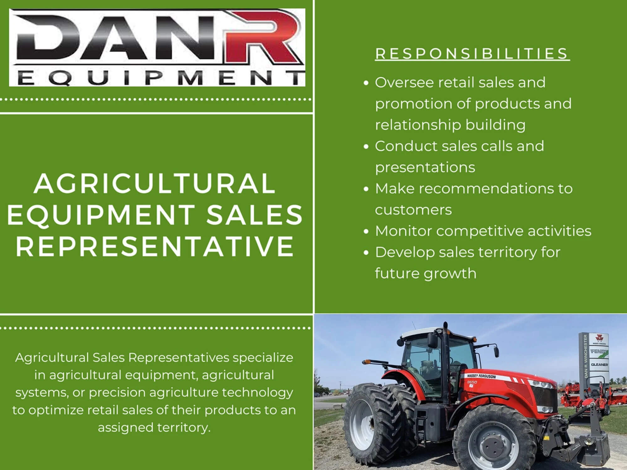 Dan R Equipment